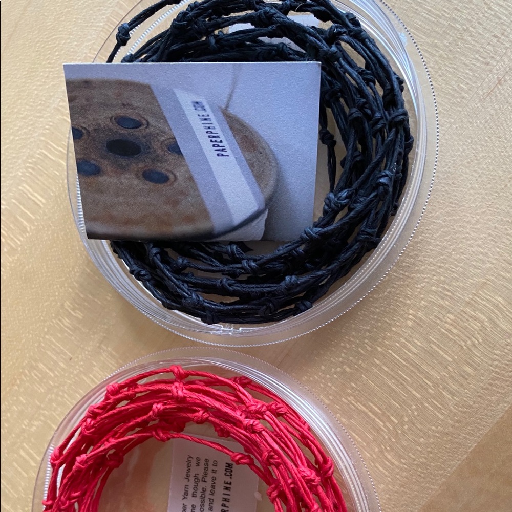 Paperphine bracelets